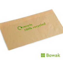 Poppies Dispenser Napkin Recycled Brown 1ply