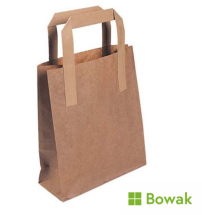 Brown Carrier Bags Medium Size 203x330x254mm