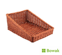 Wicker Display Basket Natural 46x36cm