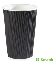 Black Ripple Cups 16oz