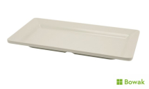 Melamine Platter GN 1/3 White 32x17.5cm