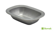Vintage Steel Pie Dish 18cm
