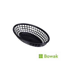 Fast Food Basket Black 23 x 15cm