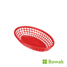Fast Food Basket Red 23 x 15cm