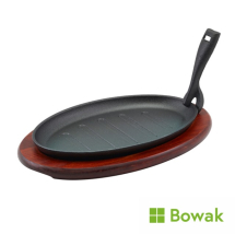 Sizzler Platter & Trivet Sizzler Length 27cm