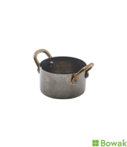 Vintage Round Dish 7.8cm x 4.5cm Steel