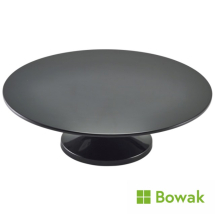 Black Melamine Cake Stand 33cm/13inch