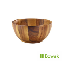 Wooden Acacia Bowl 1.7L D20cm x H10cm