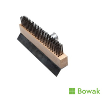 Pizza Oven Wire Brush with Scraper