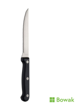 Steak Knife Black Handle