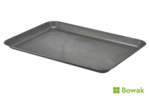 Vintage Steel Tray 37 x 26.5cm Stainless Steel