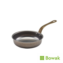 Vintage Mini Fry Pan 14oz 13.5 x 3.75 Stainless Steel