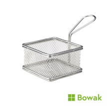 Serving Fry Basket Square 95 x 95 x 6mm