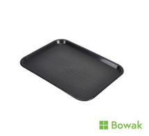 Fast Food Tray Black 41cm x 30cm