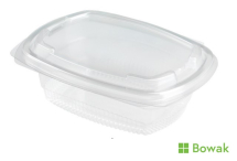 Oval Salad Pack Clear 375ml