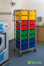 Karri-Cart 16 Tray Laundry Cart