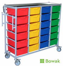 Karri-Cart 24 Tray Laundry Cart