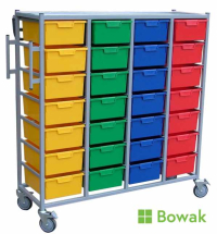 Karri-Cart 28 Tray Laundry Cart