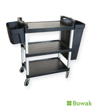 Catering Service Cart Black