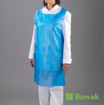 Disposable Apron on a Roll Blue 69x102cm