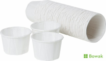 Waxed Paper Medicine Pots 28ml