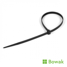 Nylon Cable Ties Black 200x5mm