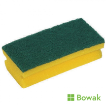 Grip Sponge Scourer Yellow/Green