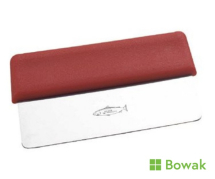 Stainless Steel Hand Scraper 15cm Red