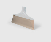 Floor Scraper Head White Stainless Steel
