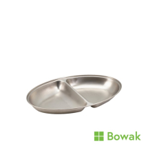 Oval Vegetable Dish 25cm 2-Part