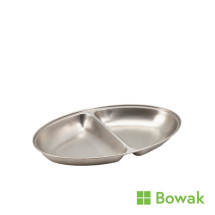 Oval Vegetable Dish 30cm 2-Part