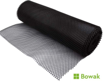 Shelf Liner Black 61cm x 10m
