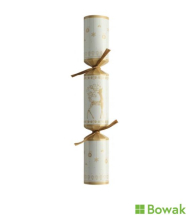 Cream & Gold Woodland Deer Crackers 12inch
