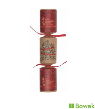 White & Gold Merry Christmas Crackers 14inch